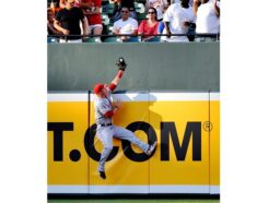 Mike Trout signed Angels color blast 16×20 photo – The OC Dugout