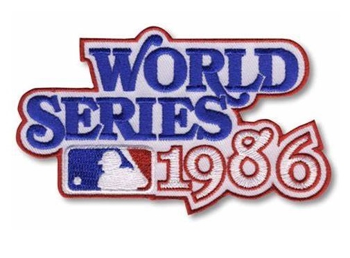 1986 MLB World Series Patch (Mets vs. Red Sox)