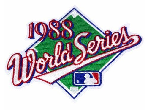 1988 MLB World Series Patch (Dodgers vs. A's)
