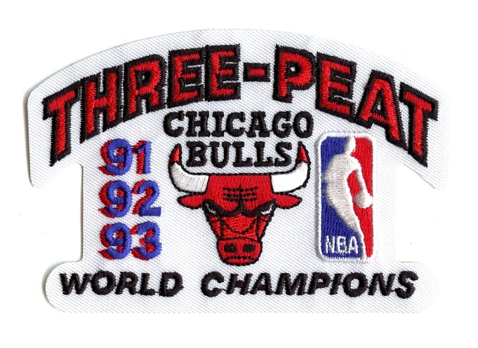 Chicago Bulls 1993 Three-Peat Patch – The OC Dugout