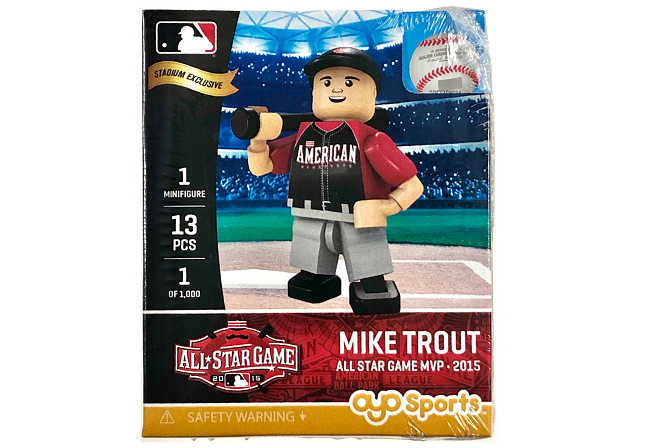 Mike Trout OYO Angels 1972 Throwback Jersey mini figure LE /1000 Stadium  Exclusive – The OC Dugout