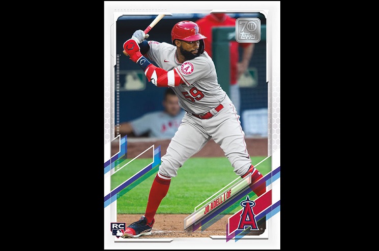 2021 Topps 43 Jo Adell Rc Angels Rookie Card The Oc Dugout