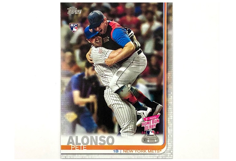 Pete Alonso 2019 Topps Update HR Derby rookie card