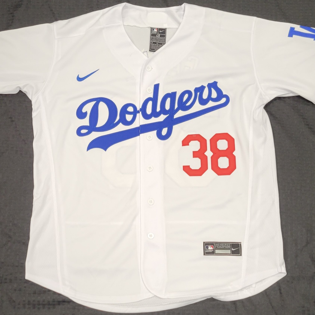 Eric Gagne Signed Dodgers Jersey Inscribed NL. CY 03. (JSA)