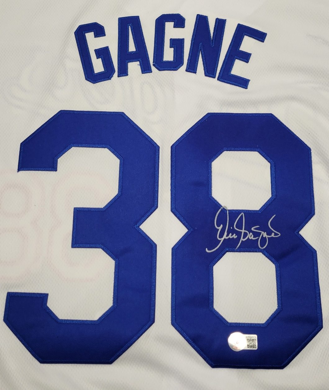 signed dodgers jersey
