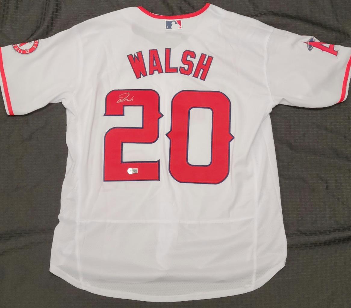 Jared Walsh Signed Los Angeles Angels City Connect Jersey JSA COA Angels