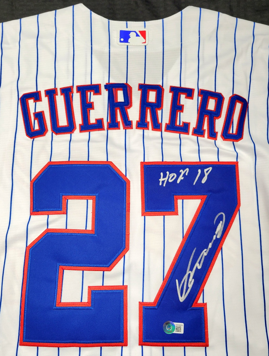 Vladimir Guerrero signed Angels jersey w/ “04 AL MVP” inscription (Beckett  Witnessed Authentication) – The OC Dugout