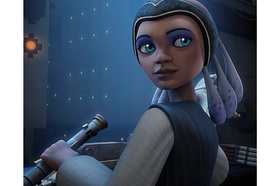 Olivia Hack signed Star Wars: Clone Wars 8x10 photo #1 w/ "Katooni" inscription
