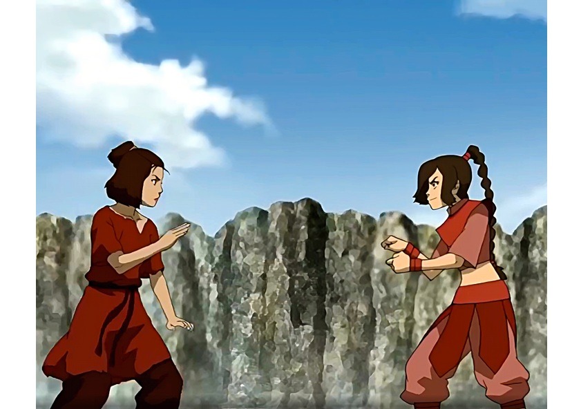 Jennie Kwan & Olivia Hack signed "Suki" vs. "Ty Lee" Avatar: Last Airbender 8x10 photo