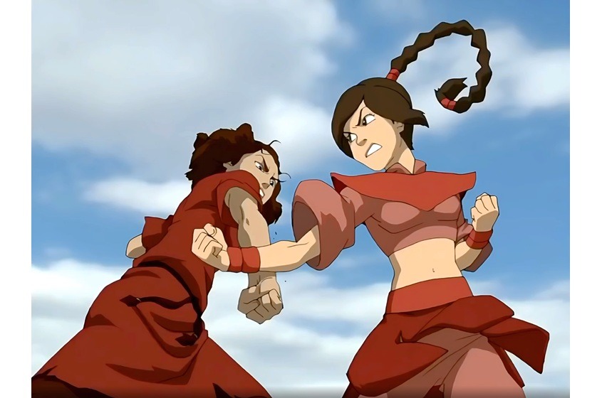 Jennie Kwan & Olivia Hack signed "Suki" vs. "Ty Lee" Avatar: Last Airbender 8x10 photo #1